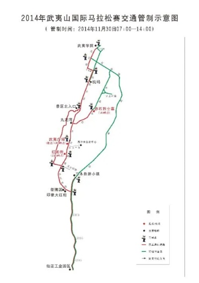 2014武夷山国际马拉松路线图 详细介绍赛道线路和比赛规则