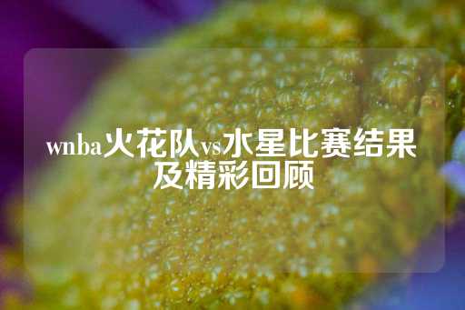 wnba火花队vs水星比赛结果及精彩回顾-第1张图片-皇冠信用盘出租